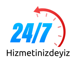 7/24 Hizmetinizdeyiz